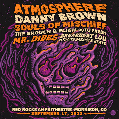 Just Announced! Atmosphere @ Red Rocks on September 17, 2023