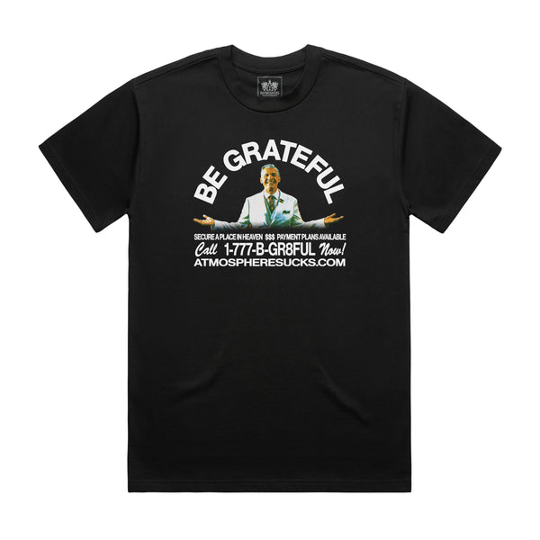 GRATEFUL SHIRT (LIMITED EDITION) (BLACK) – Atmosphere