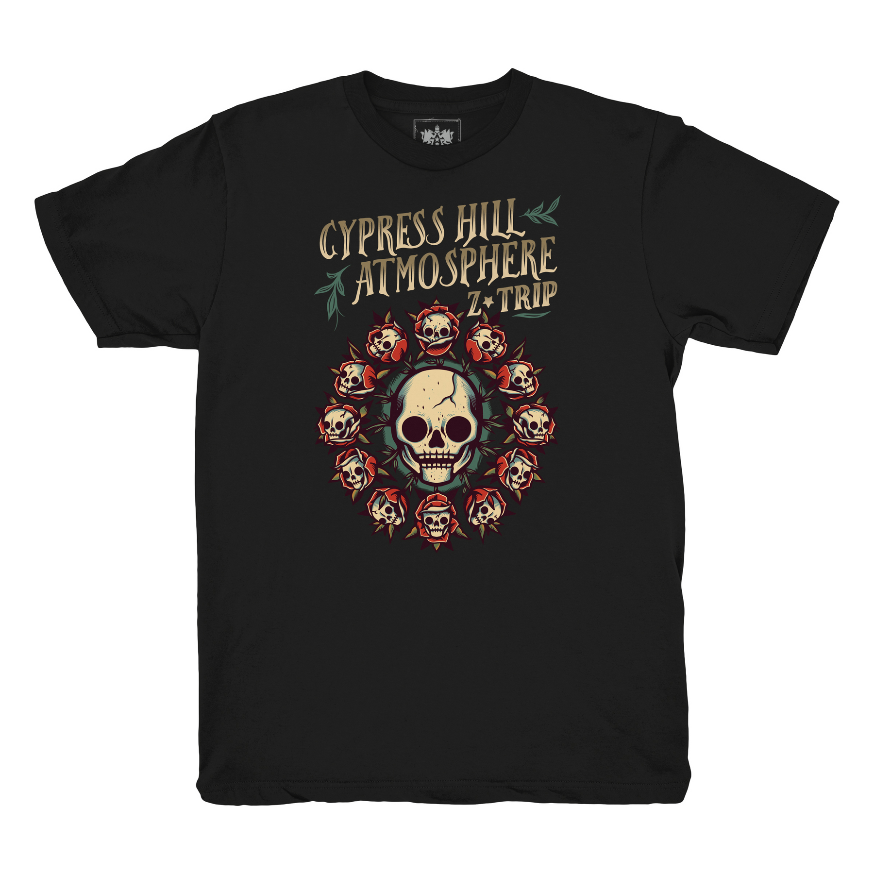beproeving gitaar ik ben ziek 2021 Cypress Hill & Atmosphere Official Tour Tee Shirt